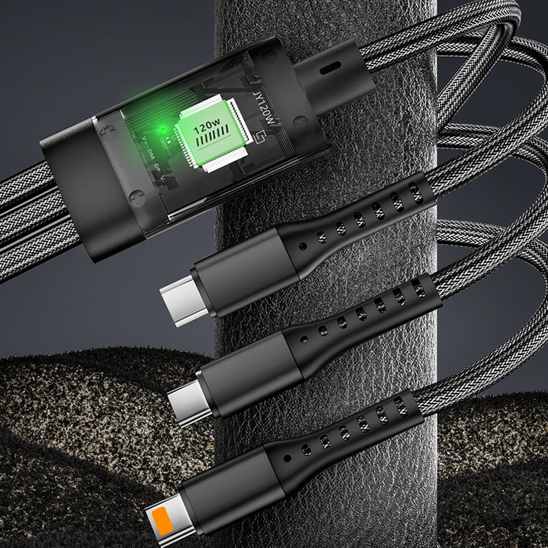 🔥100W 3-in-1 Fast Charging Cable🔥