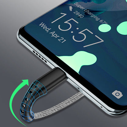 🔥100W 3-in-1 Fast Charging Cable🔥
