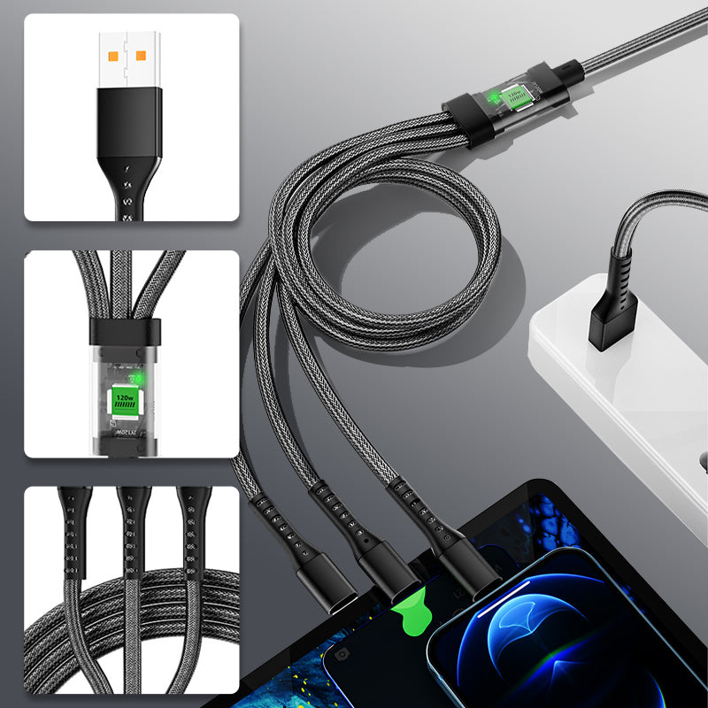 🔥100W 3-in-1 Fast Charging Cable🔥