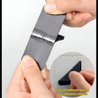 🚗🔩 “Footpad shifting? Strong adhesive holds it firmly in place!”
