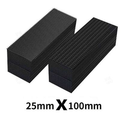 🚗🔩 “Footpad shifting? Strong adhesive holds it firmly in place!”