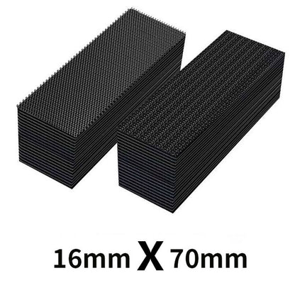 🚗🔩 “Footpad shifting? Strong adhesive holds it firmly in place!”