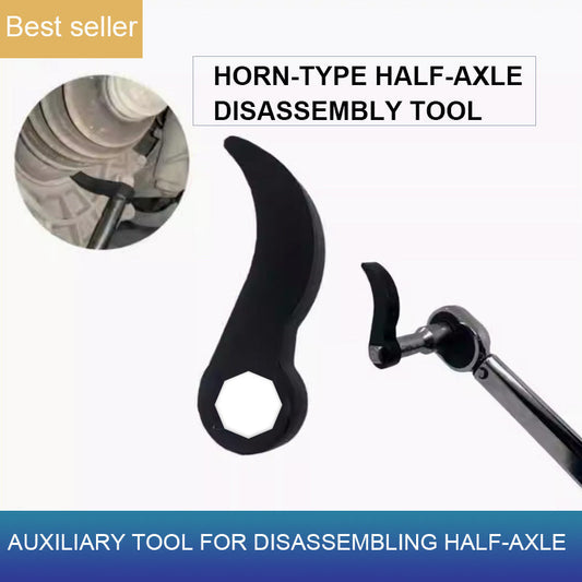Buy 2 get 1 free🚗Crescent-Shaped Half Shaft Wrench