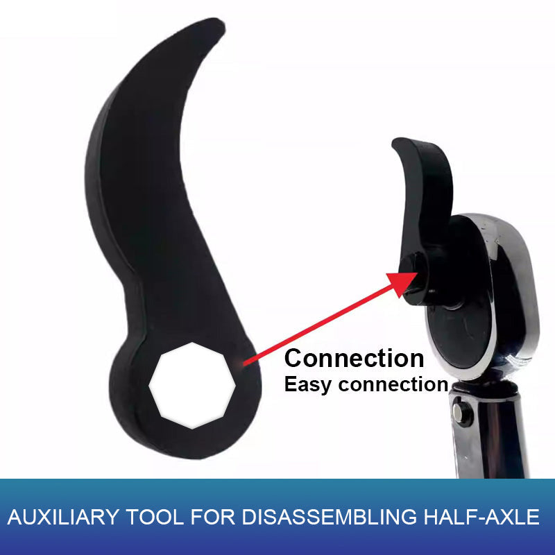 Buy 2 get 1 free🚗Crescent-Shaped Half Shaft Wrench