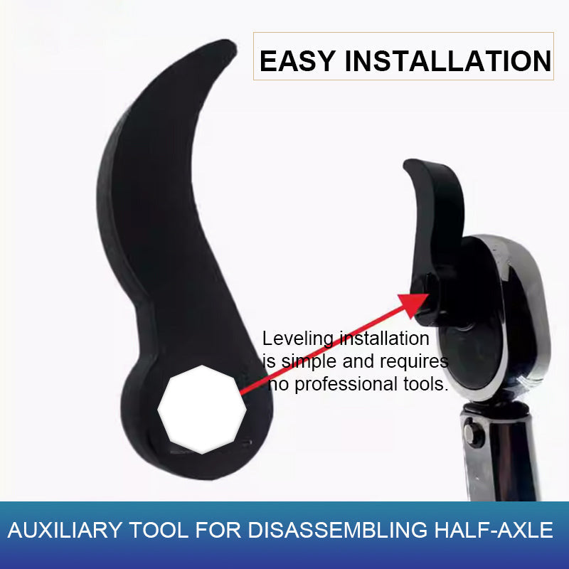 Buy 2 get 1 free🚗Crescent-Shaped Half Shaft Wrench