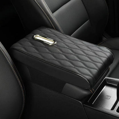 Car Armrest Cushion Pad with Tissue Box