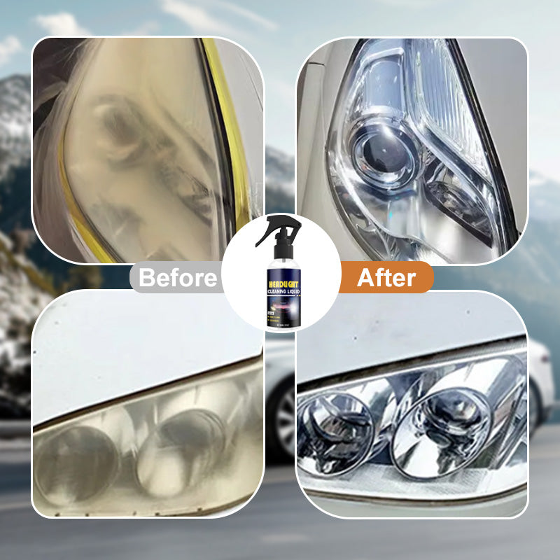 🔥buy 2 get 1 free 🔥-Car Headlight Cleaning and Restoration Agent