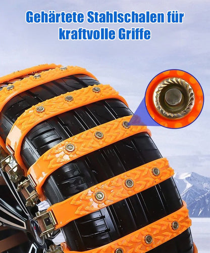 Nicht -Slip -Reifenkette für passbare Autos