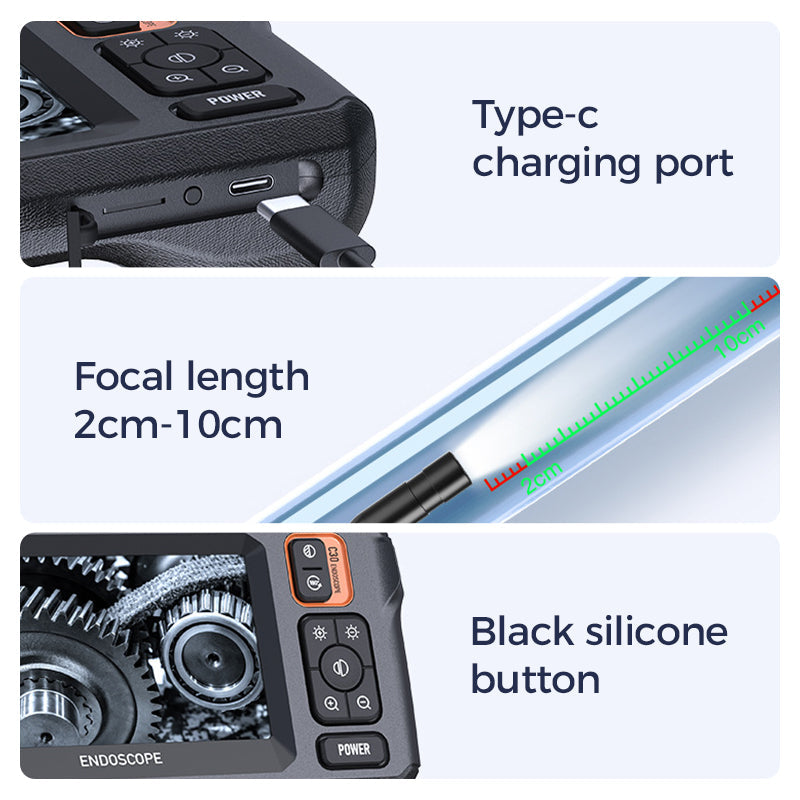 Pro HD 4.3" Industrial Endoscope