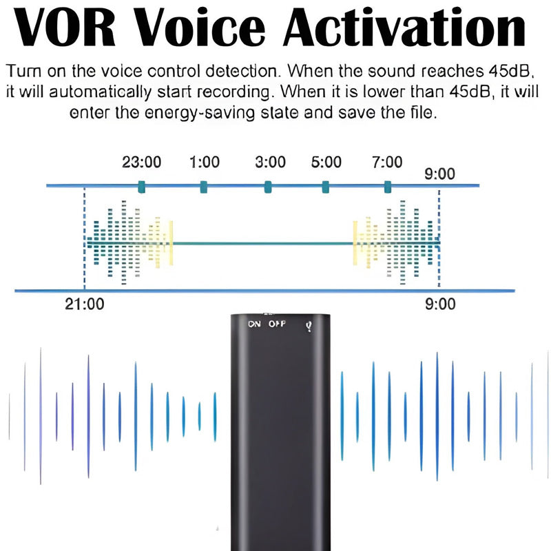 Mini Digital Audio Voice Recorder Pen Dictaphone