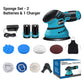 Cordless Compact Electric Polisher Set for Cars