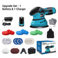 Cordless Compact Electric Polisher Set for Cars