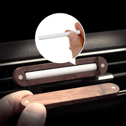 Car Magnetic Wooden Diffuser Vent Clips