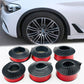 Universal Rubber Fender Flares for Cars