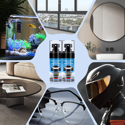 Powerful Oil Film Removal Agent for Glass
