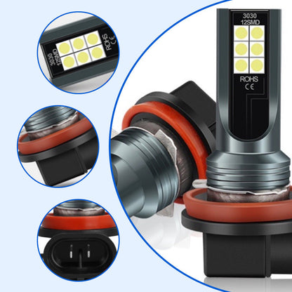 6500K~7500K LED Fog Bulbs – Super White Light for Fog Lamps