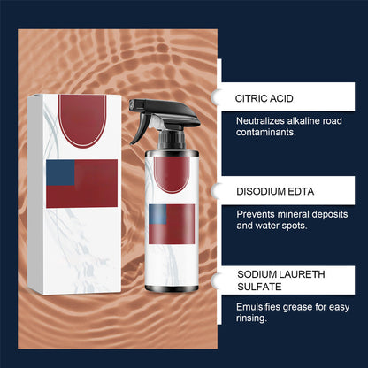 Non-corrosive wheel cleaner