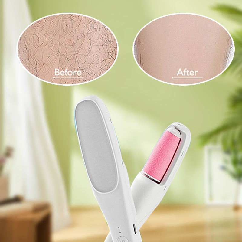 2-in-1 Electric Foot Callus & Hair Remover
