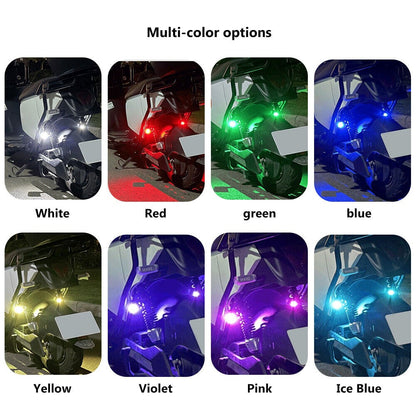 8 Colors Wireless LED Lamps with Remote Control