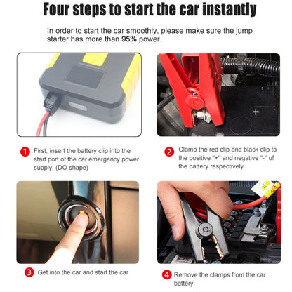 Smart Jump Starter & Air Compressor