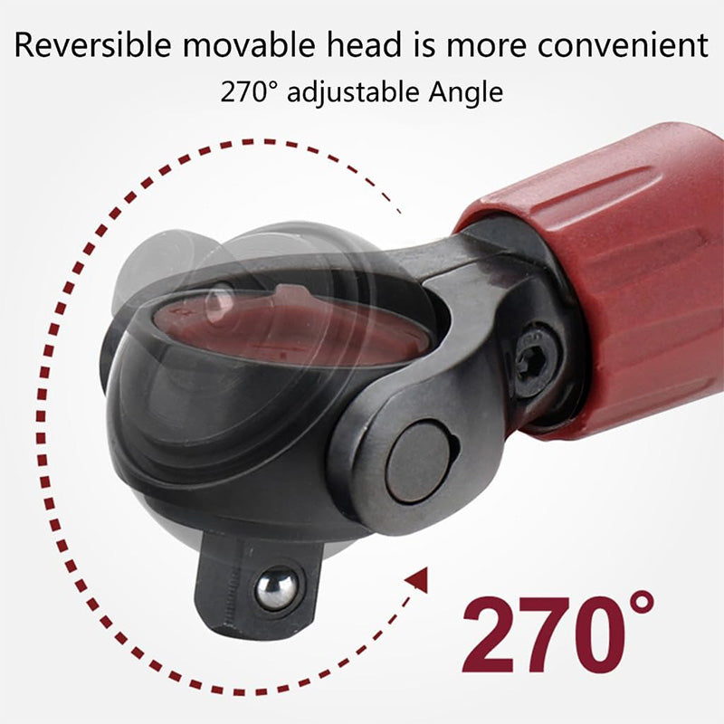 3/8 Inch Drive Telescoping Flex Head Ratchet Wrench