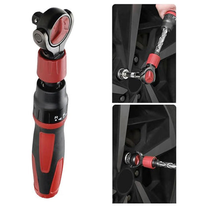 3/8 Inch Drive Telescoping Flex Head Ratchet Wrench