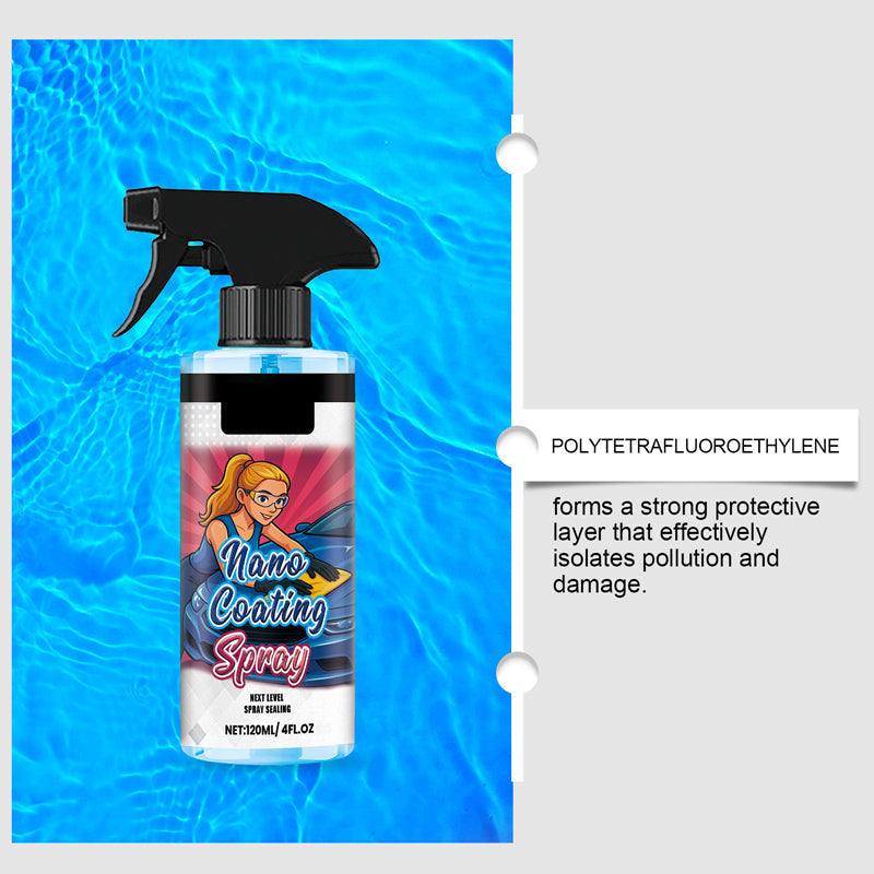 🚗 BUY 2 GET 1 FREE! ✨ Car Polish Spray + Microfiber Towel - Restores Shine & Protects Paint in Minutes, Scratch-Resistant Formula ☀️🧽