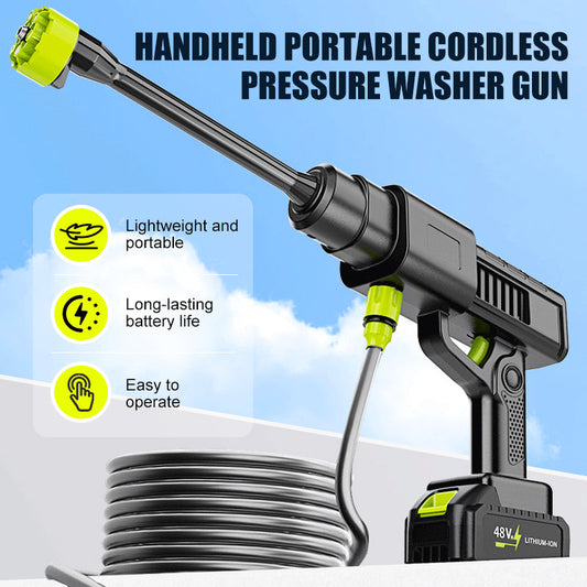 Handheld Portable Cordless Pressure Washer Gun