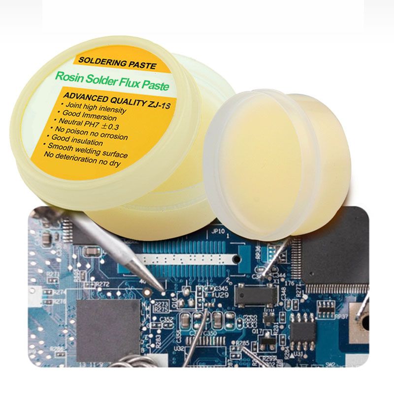 🔧 BUY 1 GET 1 FREE! ✨ 30g Rosin Solder Flux Paste - Ensures Clean & Smooth Soldering, Non-Corrosive & Easy to Apply for Electronics Repair 💻📦