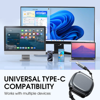 🔋240W Retractable Magnetic Fast Charging Cable
