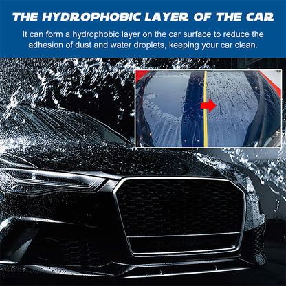 ✨Gentle Effective Car Cleaning Spray Free Sponge & Cloth