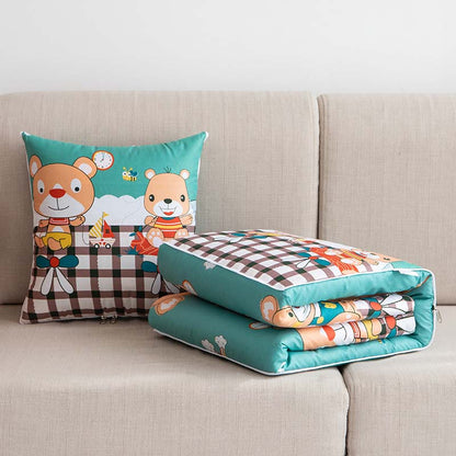 2-in-1 Stylish Soft Convertible Pillow Blanket