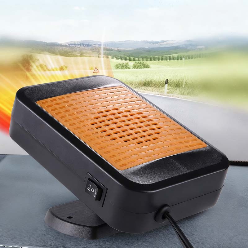 🚗 50% OFF LIMITED TIME! ✨ Portable Car Heater & Defroster - Rapid Defrosting with USB/Cigarette Lighter Power & Compact Design 🔌❄️