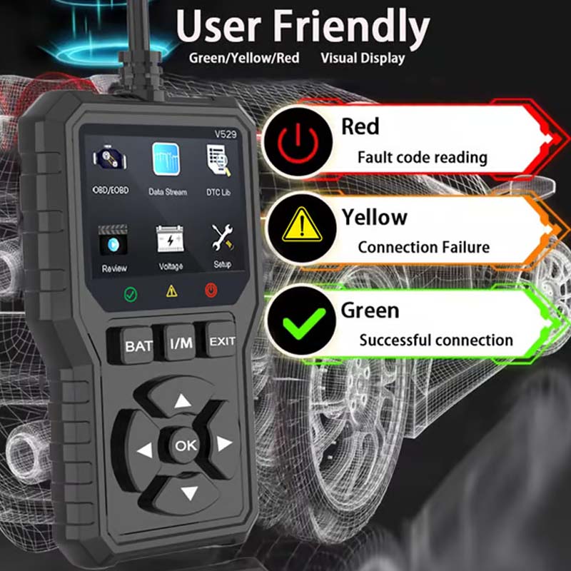 OBD2 Professional Diagnostic Scanner Tool