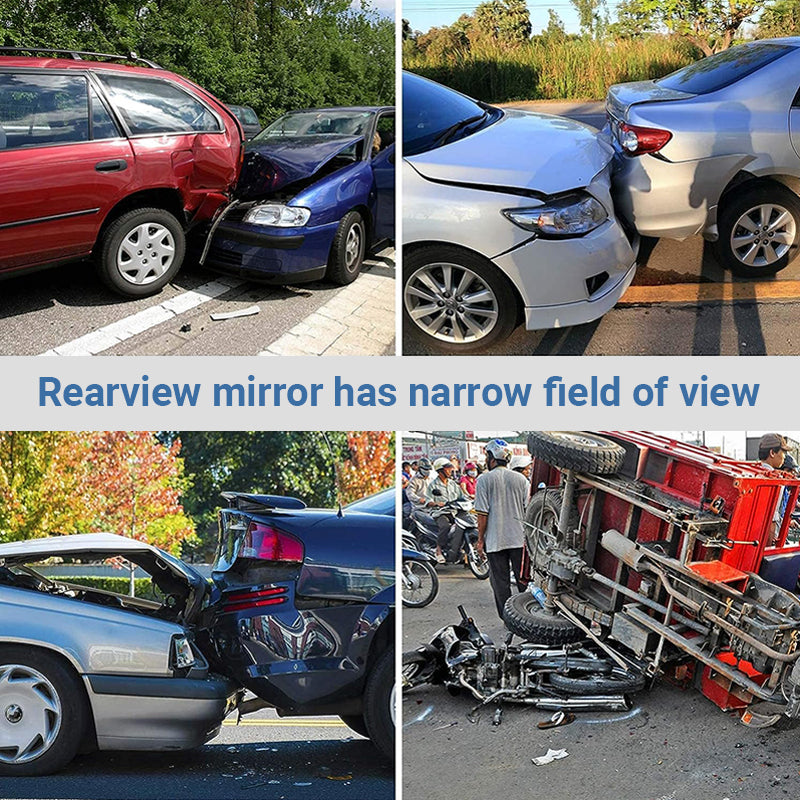 Wide Car Curved Rear View Mirror