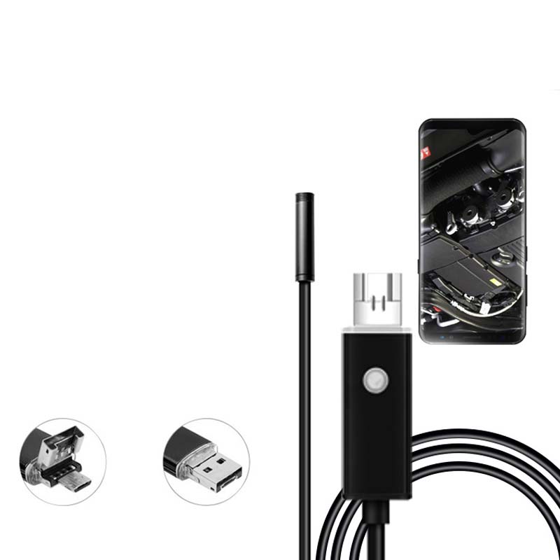 Waterproof USB Endoscope Camera with LED