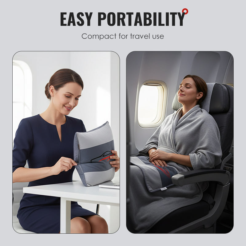 2-In-1 Multi-Functional Cozy Pillow & Quilt