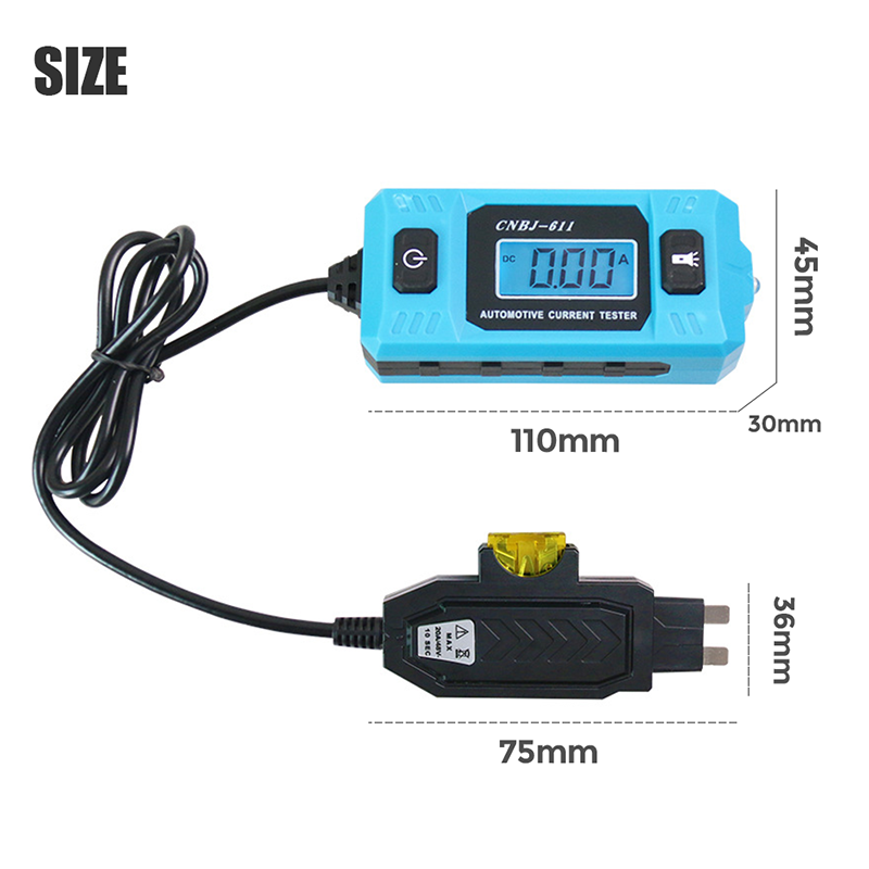 ⚡🏆Portable Automotive Current Tester for Car🧰