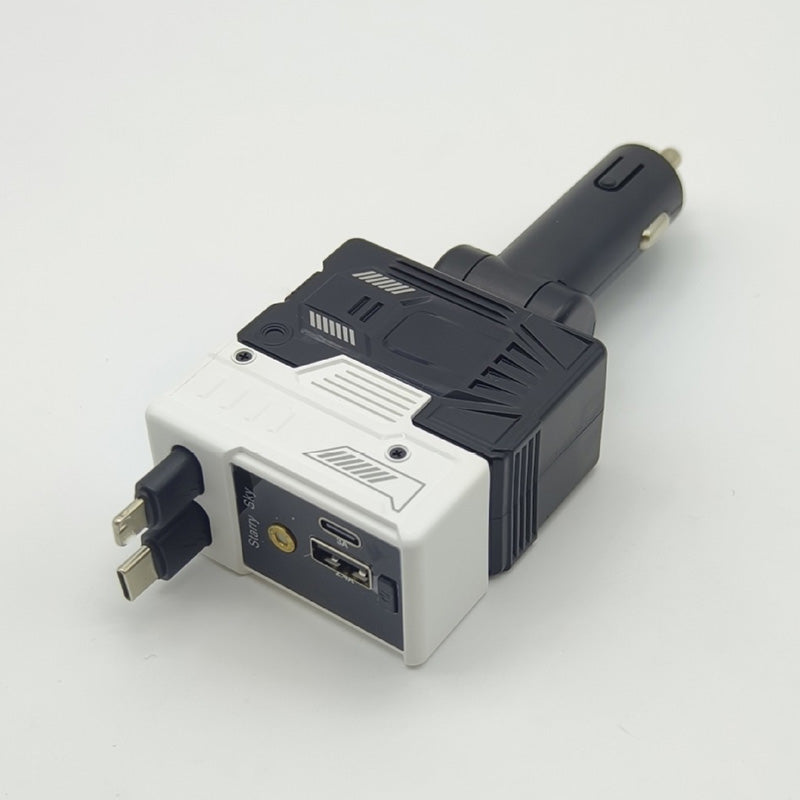 Retractable Car Charger with Starlight