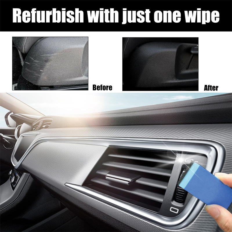 🚗Plastics Parts Crystal Coating With Sponge