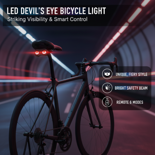 LED Devil's Eye Bicycle Light