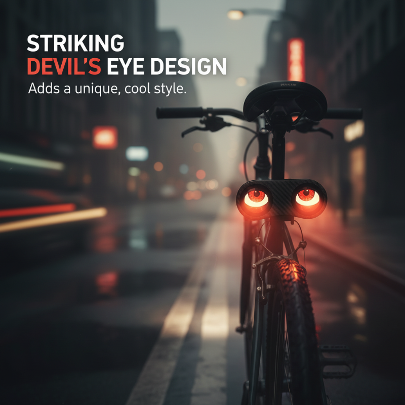 LED Devil's Eye Bicycle Light