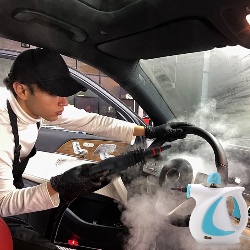 🔥Pressurized Handheld Multi-Surface Natural Steam Cleaner with 12 pcs Accessories