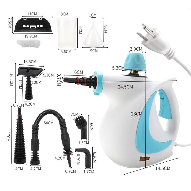 🔥Pressurized Handheld Multi-Surface Natural Steam Cleaner with 12 pcs Accessories