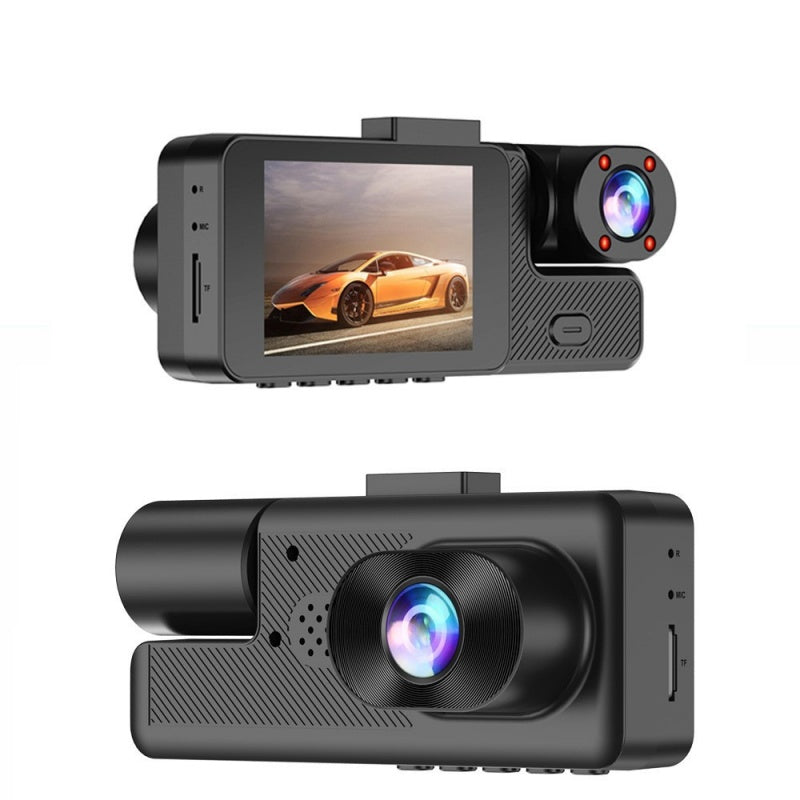 3-Channel 1080P Dash Cam with WiFi