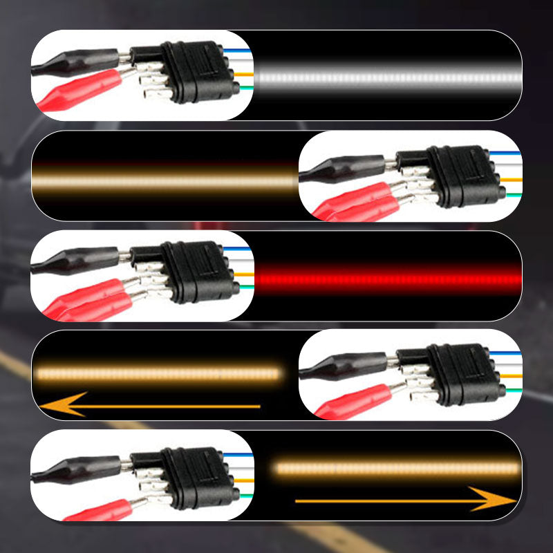 📢📢50%  OFF !! ⏰🌟Waterproof LED Tailgate Bar Strip for Truck