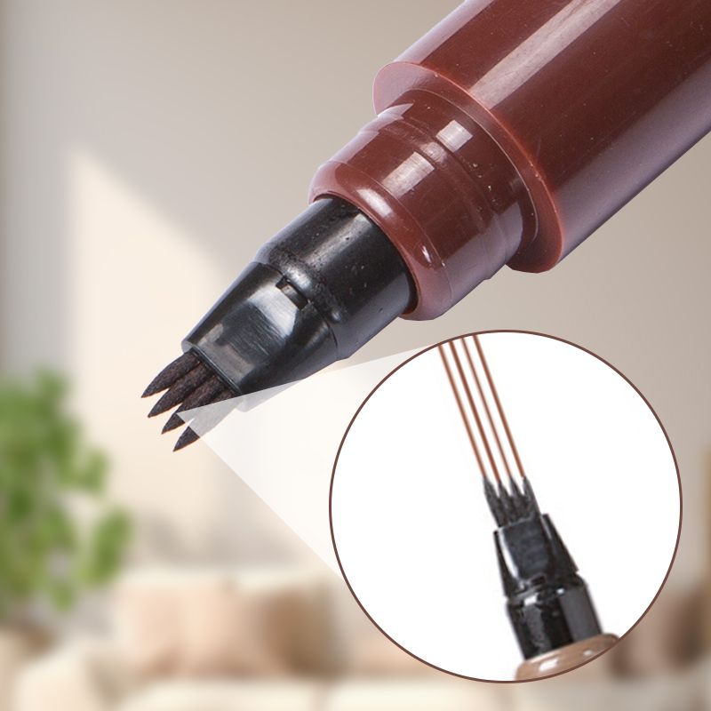 50K+ SOLD! Almost Gone ✨✏️ Waterproof 4-Tip Beard & Eyebrow Pen – Smudge-Proof, Natural Look & Long-Lasting 🌟