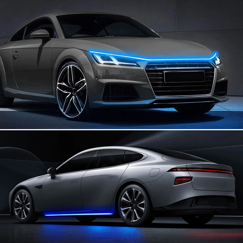 LED light strips for cars