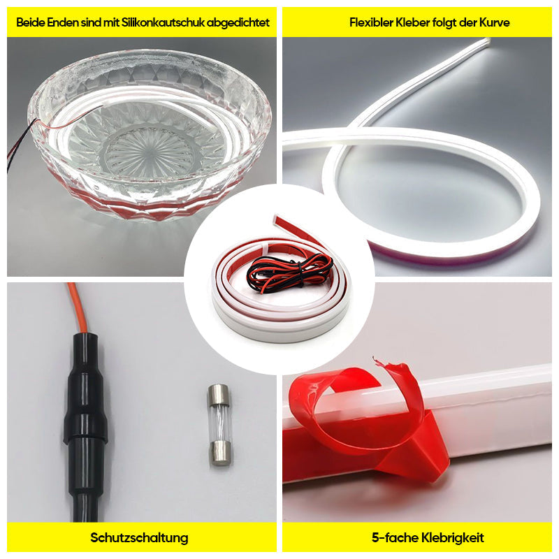 LED light strips for cars