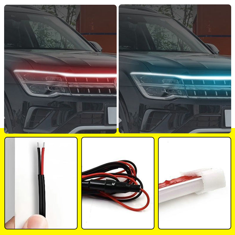 LED light strips for cars